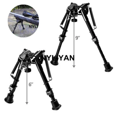 Tiro 6" a 9" Pivote / Giratorio Primavera Retorno Rifle Doble Pata - Imagen 1 de 4