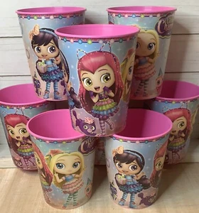 LITTLE CHARMERS Collectible Souvenir 16oz Plastic Cups (lot of 8) NEW HTF - Picture 1 of 3