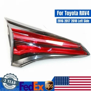 Driver Left Side For Toyota RAV4 2016 2017 2018 Tail lamp Inner Tail Light New - Picture 1 of 7