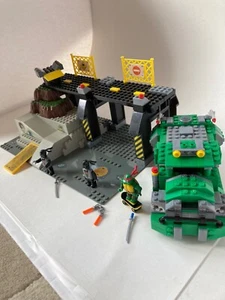 Mega Bloks TMNT Ninja Turtles 1411 Battle Shell Bridge Missing 4 Pieces (2003) - Picture 1 of 8