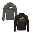 Free Palestine Flag Hoodie Save Gaza Freedom Protest Anti War Human Rights