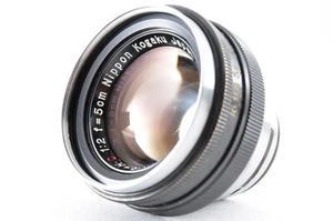 [Exc+4] Nikon Nippon Kogaku Nikkor-H.C 5cm 50mm f/2 Lens S Mount #7362 - Picture 1 of 11