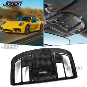 Cuadro de luz de lectura de carbono liso para Porsche 911 992 Targa Turbo 2019-2024 - Imagen 1 de 9
