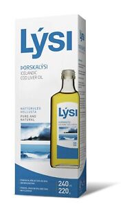 1x original LYSI ISLAND LIVER with Vit A,D&E, natural taste 240ml