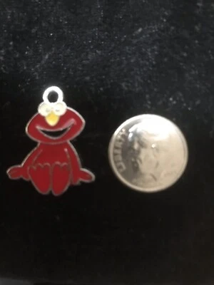 Elmo Enamel charm Necklace Pendant Charm K29 - Image 1 of 4