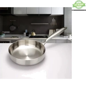 316 Stainless Steel Non-Stick Wok Frying Pan Pot for Gas & Induction Hob - Picture 1 of 11
