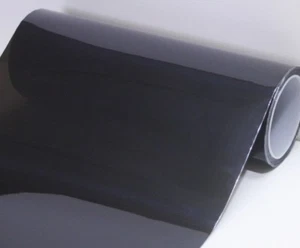 "Película de superposición de luz antiniebla cola de tinte claro - negro oscuro - 12"" x 120" - Imagen 1 de 2