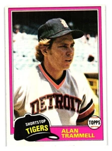 1981 Topps - #709 Alan Trammell - Picture 1 of 2