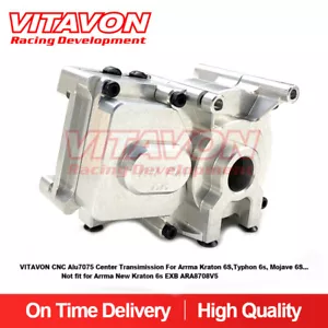 Vitavon CNC Alu7075 Center Transmission Arrma Kraton 6S Typhon Mojave - Picture 1 of 18