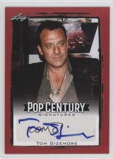 2017 Leaf Pop Century Red 2/5 Tom Sizemore #BA-TS1 Auto 6h3