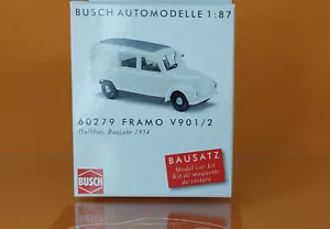 Busch 60279 Bausatz IFA Framo V901/2 Kombi weiß 1:87 NEU Modell - Bild 1 von 2