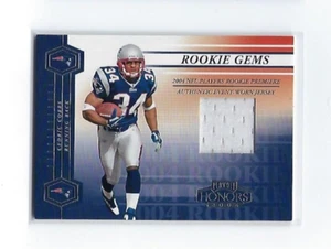 2004 PLAYOFF HONORS CEDRIC COBBS ROOKIE GEMS JERSEY RC /750 #223 PATRIOTS NFL - Picture 1 of 2