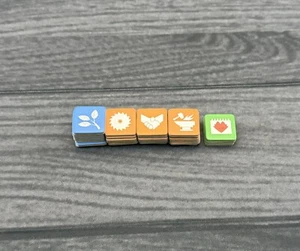 Root A Game Of Woodland Might & Right | All 28 Building Tokens | Game Pieces - Picture 1 of 6