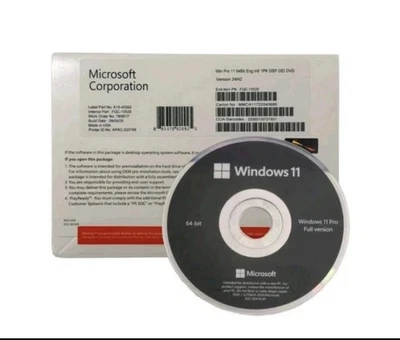 Win 11 Pro 64-bit Authentic License Key New & Sealed - Image 1 of 3