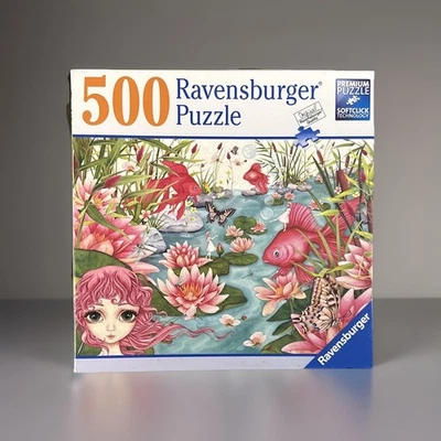 Ravensburger - Minu's Pond Daydreams - 500 Piece - Complete - Image 1 of 4