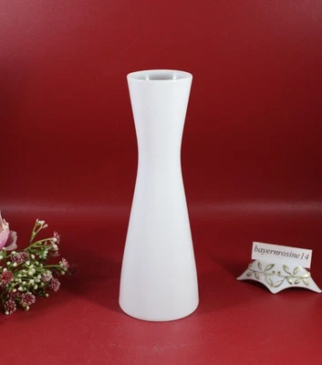 Rosenthal Form 2000 Designer: Raymond Loewy - Vase weiß H. 19,5 cm. - Bild 1 von 3