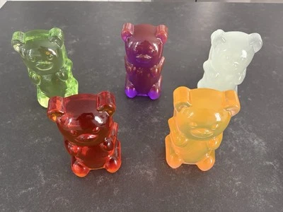 Gummy Bear Sculpture, Resin Gummy Bear Decor, Pop Art Statue