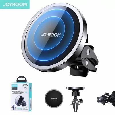 Auto-Ladegerät Handyhalter Qi Induktion mit Lüftungshalterung JR-ZS240 Joyroom  - Bild 1 von 4