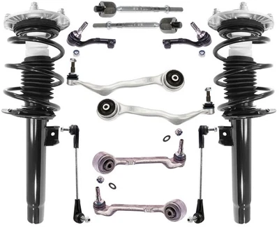 Front Struts Control Arms Tie Rods & Link Fits BMW 328i Rear Wheel Drive 2012-16 - Image 1 of 4
