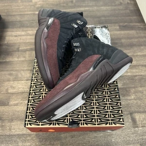 Größe 12,5 W / 11 M - Jordan 12 Retro SP x A Ma Maniere Mid Black W (gebraucht) - Bild 1 von 5
