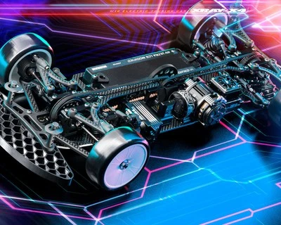 XRAY X4 2025 1/10 Electric AWD On-Road Touring Car Kit (Aluminum) [XRA300041] - Image 1 of 4