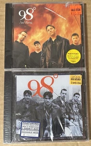 98 Degrees 2 CD Lot: Self Titled And Rising Brand New Sealed Nick Lachey - Picture 1 of 3