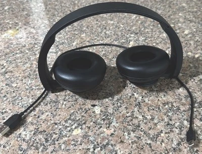 onn. Bluetooth Built-in Mic Wireless Over-Ear Headphones, 10 Hrs Black - Image 1 of 3