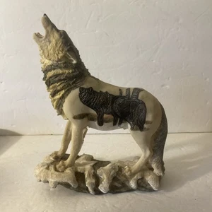 Heulender Geist Wolf Harz Figur ca. 9 Zoll groß - Bild 1 von 7