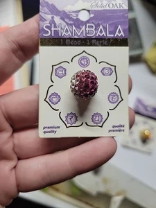Shambala Eiche massiv 14 mm rosa/rose/kristall. B9-21 - Bild 1 von 10