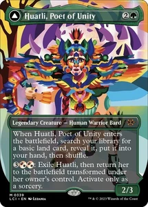 Huatli, Poet of Unity (Borderless) 339 LP Normal The Lost Caverns of Ixalan M... - Picture 1 of 1