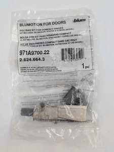 Blum 971A0700 0mm Face Frame Adapter Plate 971A BLUMOTION for Doors Lot Of 8 - Picture 1 of 3
