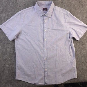 Untuckit Hemd XL Slim Fit Kurzarm Knopfleiste hellblau 100% Baumwolle  - Bild 1 von 8