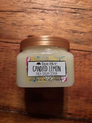 Tree Hut Candied Lemon Shea Sugar Scrub (18oz) NEW *Limited Edition - Image 1 of 4