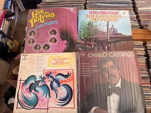 Norteno Ranchero Corrido Vinyl Lot Chalo Campos Los Patros Gavilanes Del Norte - Picture 1 of 2