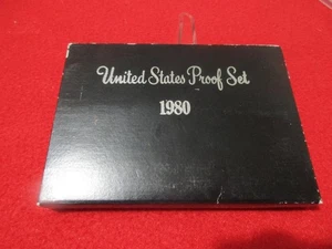 1980-S United States Proof Set.  In Box of Issue.    Ultra Cameos       #MF-4538 - Picture 1 of 3