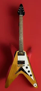 Epiphone 1958 Korina Flying V Reissue – Aged Natural – Open Box – Mint Condition - Picture 1 of 12