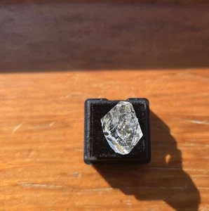 Natürlicher Herkimer Diamant Quarz Kristall auf Display Ständer Probe Heilung 0,8" - Bild 1 von 4