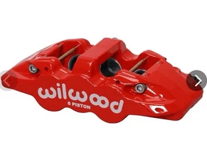 Wilwood 120-13289-RD Aero6 Radial Mount Caliper Piston Bores 1/2/3: 1.62 /1.12 / - Foto 1 di 9