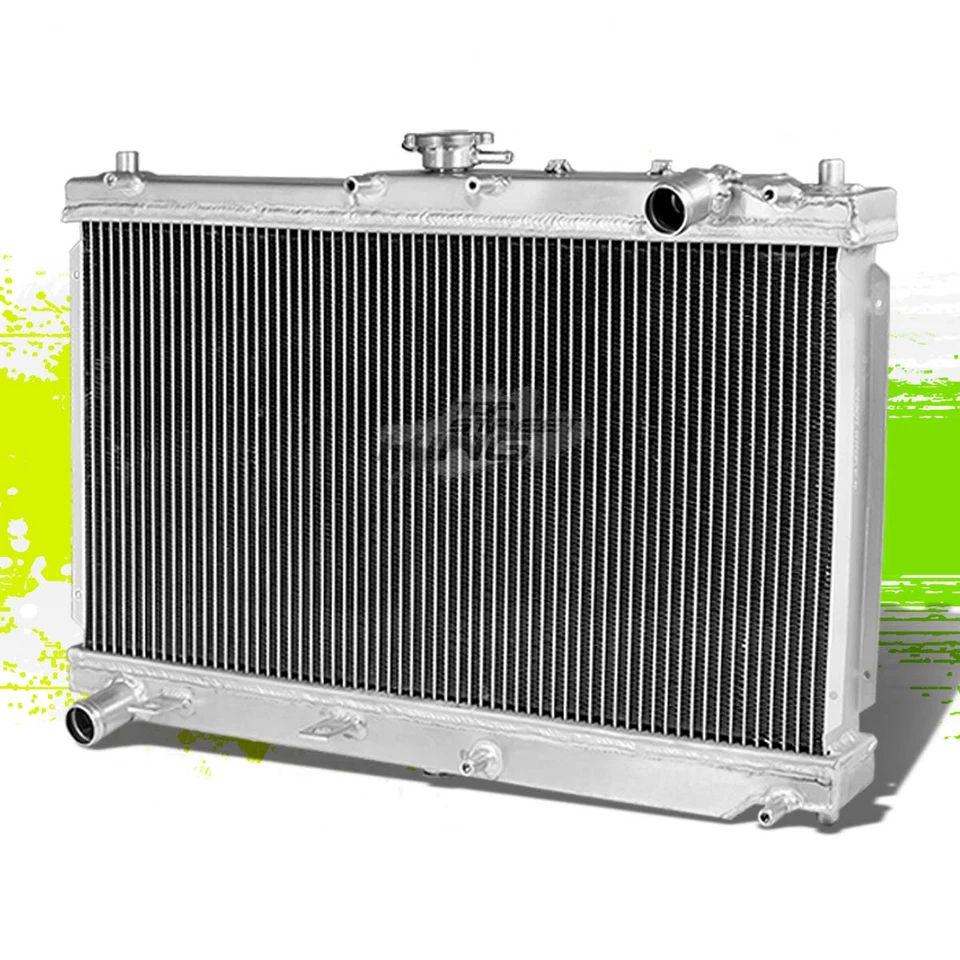 Radiador de carreras con perno de aluminio completo de 2 filas + tapa para Mazda Miata MX5 manual 98-05 Foto 1 de 1