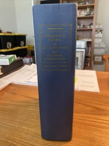 Genealogy Record Of Reverend Hans Herr & Direct Lineal Descendants Book - Imagen 1 de 12