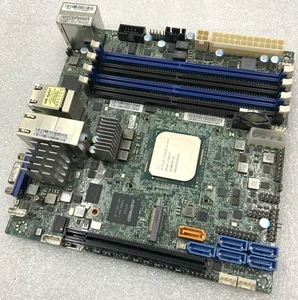 Supermicro Intel Xeon D-1541 2.1GHz M.2 SATA-3 PCIe 3.0 Motherboard X10SDV-TLN4F - Picture 1 of 9