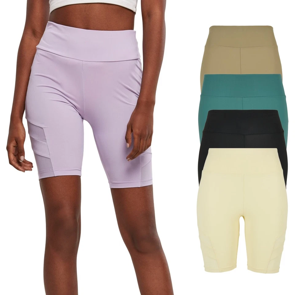 Urban Classics Ladies - CYCLE Tech Mesh High Waist Shorts - Bild 1 von 1