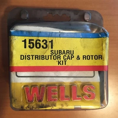 WELLS 15631 SUBARU DISTRIBUTOR CAP & ROTOR KIT - Image 1 of 2