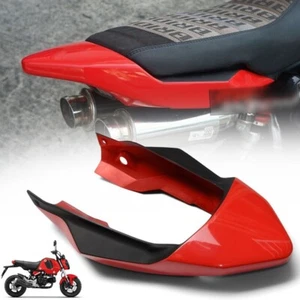 RED REAR TRAIL COWL FAIRING TRIM COVER FRAME ABS FOR HONDA GROM 125 2021-2024 - Picture 1 of 13