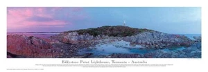 Photographic Print Phil Gray Eddystone Point Lighthouse 2004 35x101.5cm - Picture 1 of 1