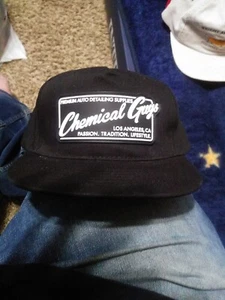 Chemical Guys Mütze Kappe Druckknopflasche Herren schwarz Los Angeles automatisch verstellbar Logo - Bild 1 von 9