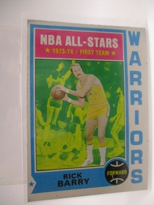 1974-75 Topps #50 Rick Barry AS1 WARRIOR