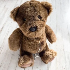 Pottery Barn Teen Teddy Bear Plush Speaker TESTED/WORKS Brown Stuffed Animal - Zdjęcie 1 z 16