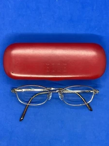 Vintage Elle Eyeglasses Frame Women's Gold Tone Full Rim 50-18-120 With Case 6 - Picture 1 of 12