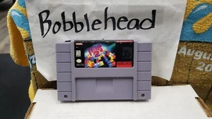 AUTHENTIC TETRIS 2 SUPER NINTENDO SNES VIDEO GAME NO BOX OR MANUAL - Picture 1 of 7